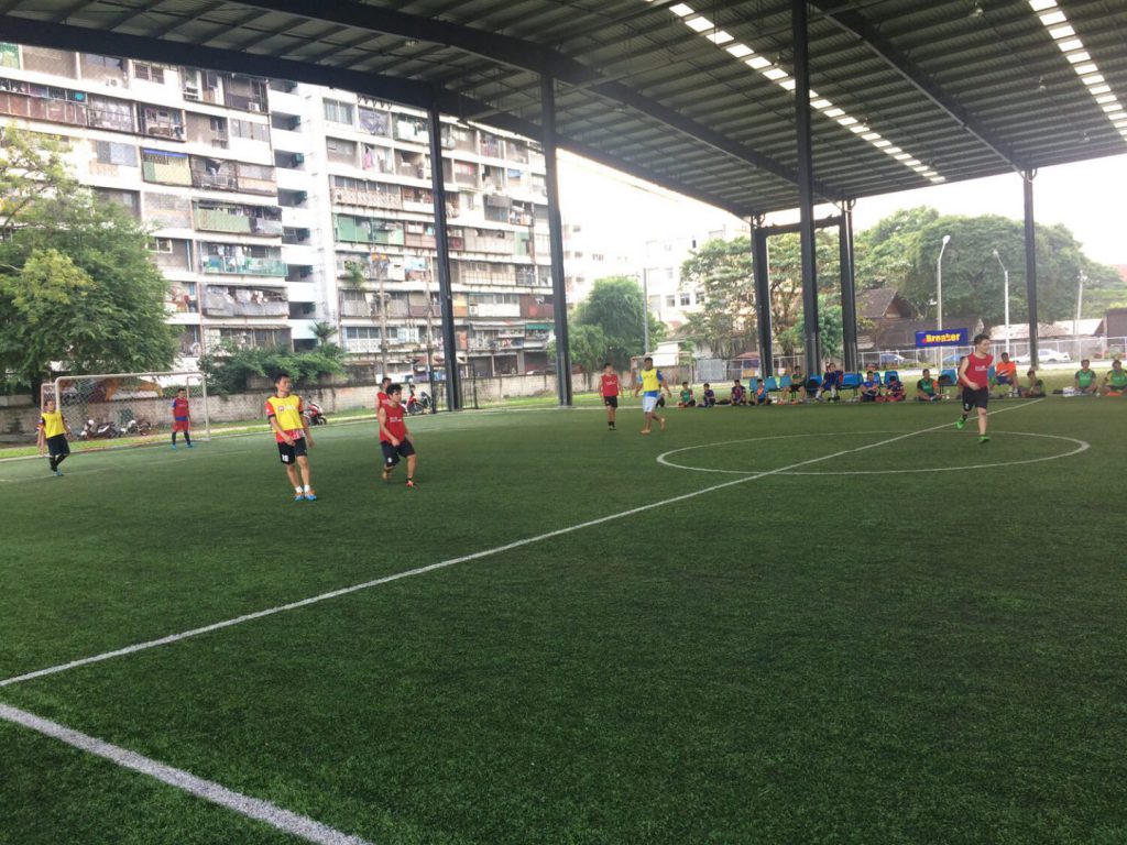 タイのサッカー施設例