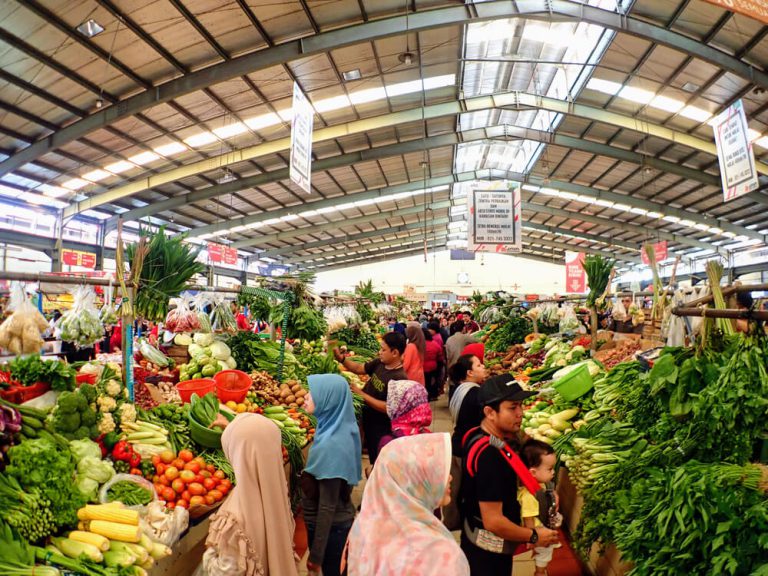 インドネシアのマーケット1