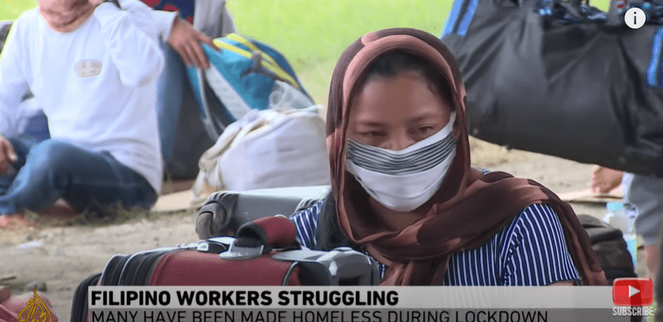 フィリピン現地の方のマスク