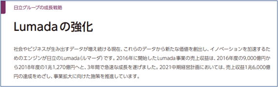 Lumadaの強化