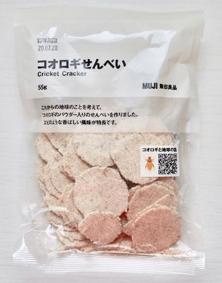 コオロギせんべい
