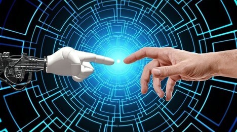 ロボットと人の手